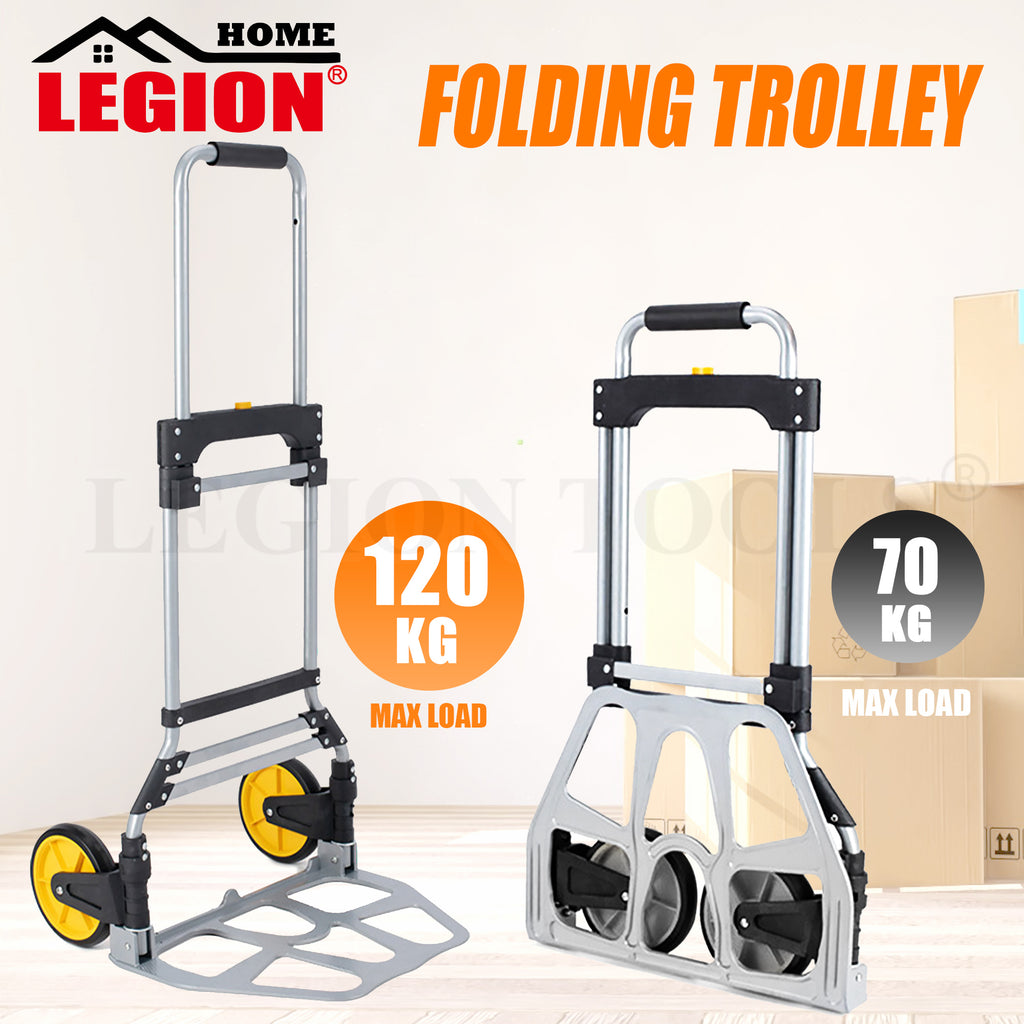 Folding Luggage Cart Heavy Duty 120kg 70kg