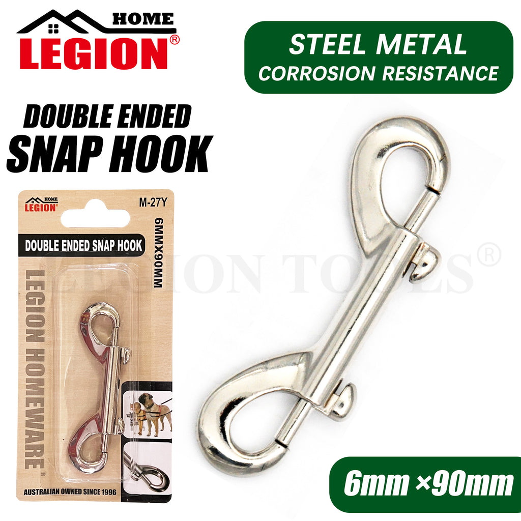 Double Ended Snap Hook 6mm x 90mm