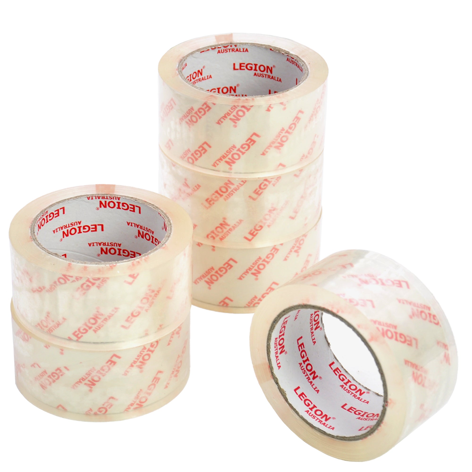 Clear Packing Tape 48mm×75m – Legion Warehouse