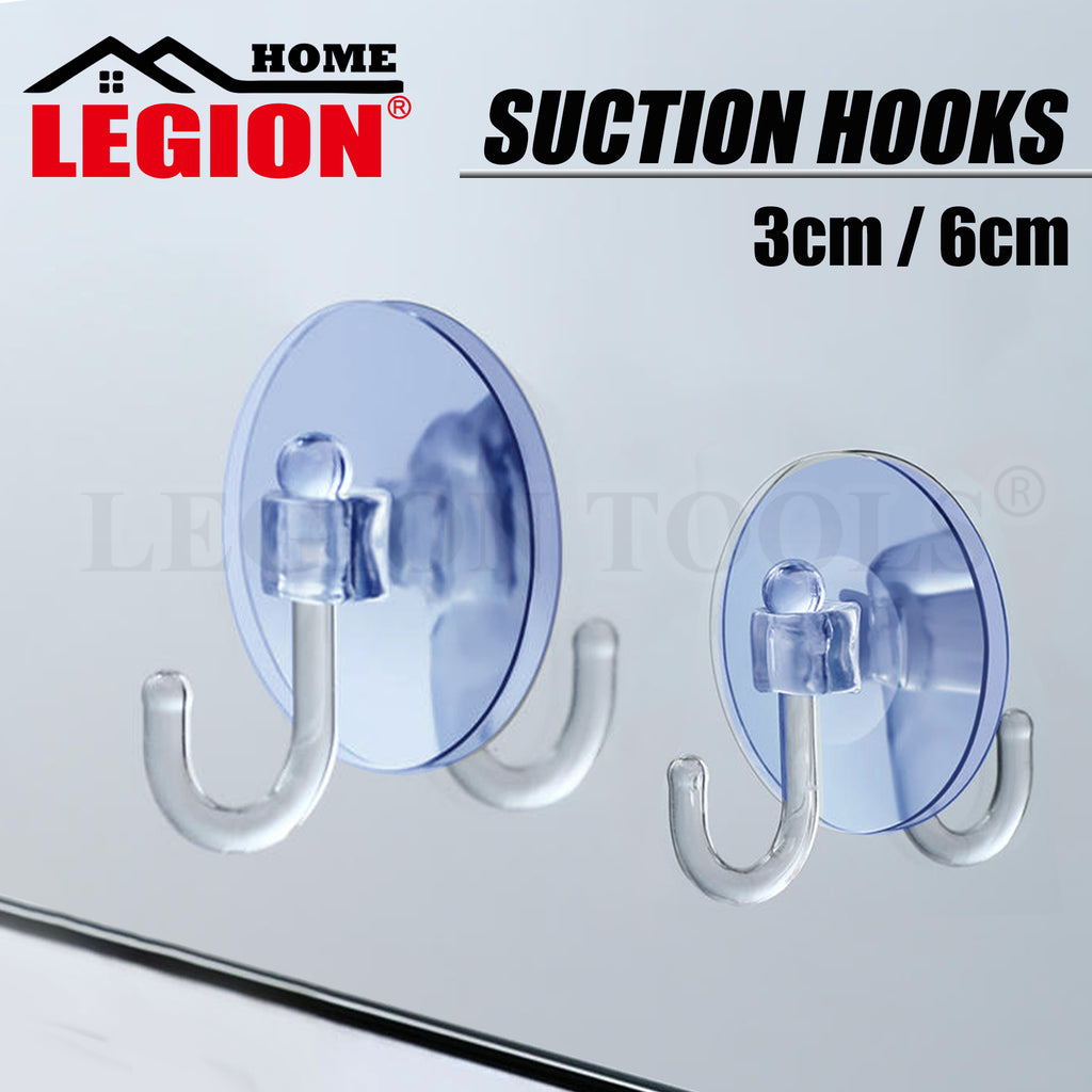 Strong Suction Hooks Clear