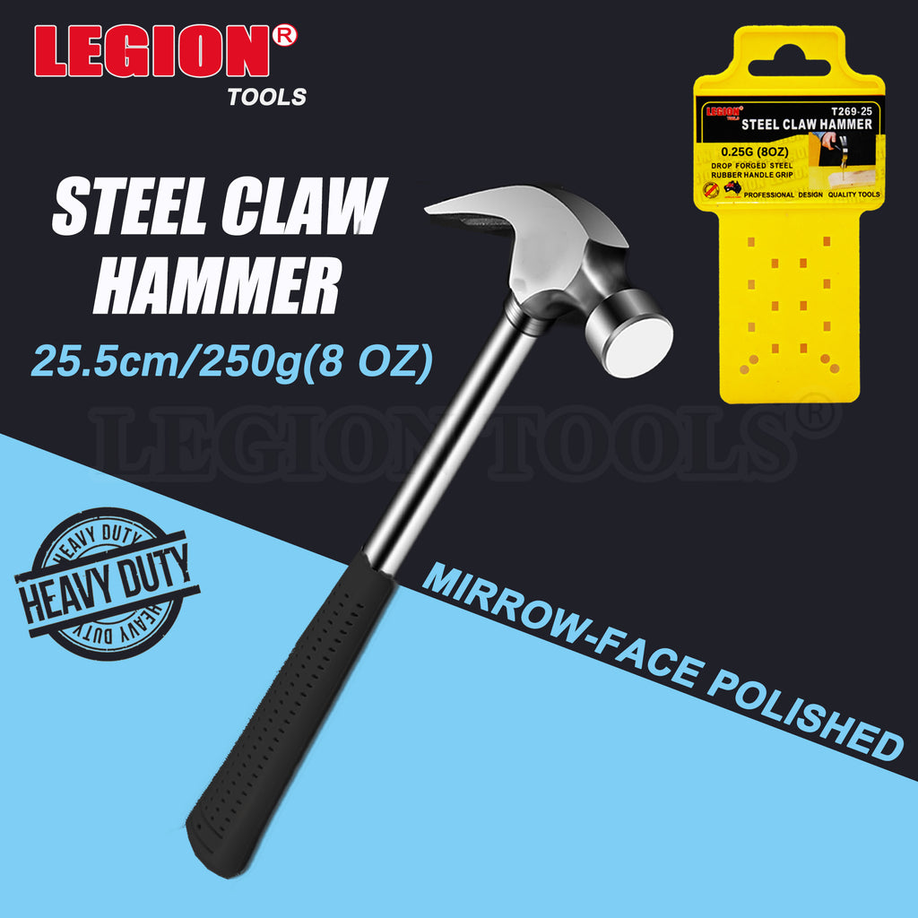 Steel Claw Hammer 8oz 250g