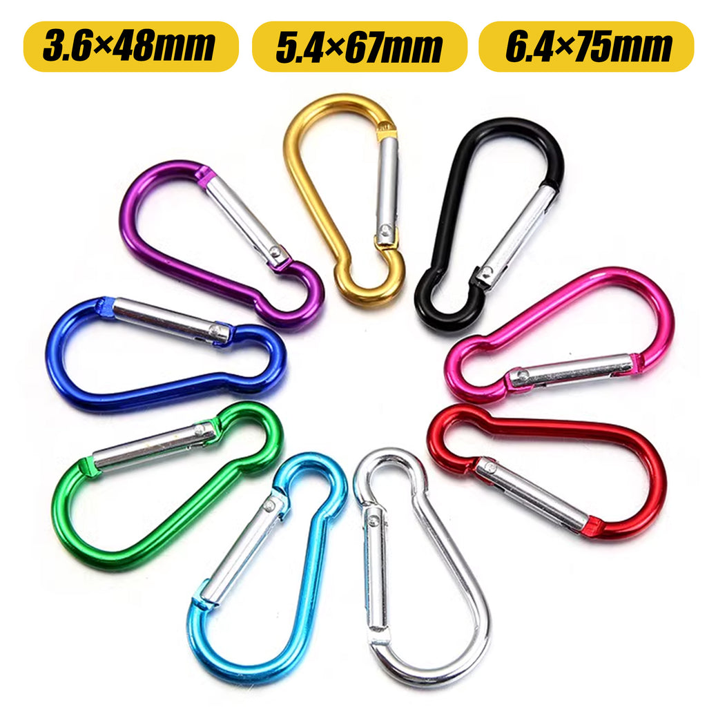 Aluminum Coloured Snap Hook 3 Sizes