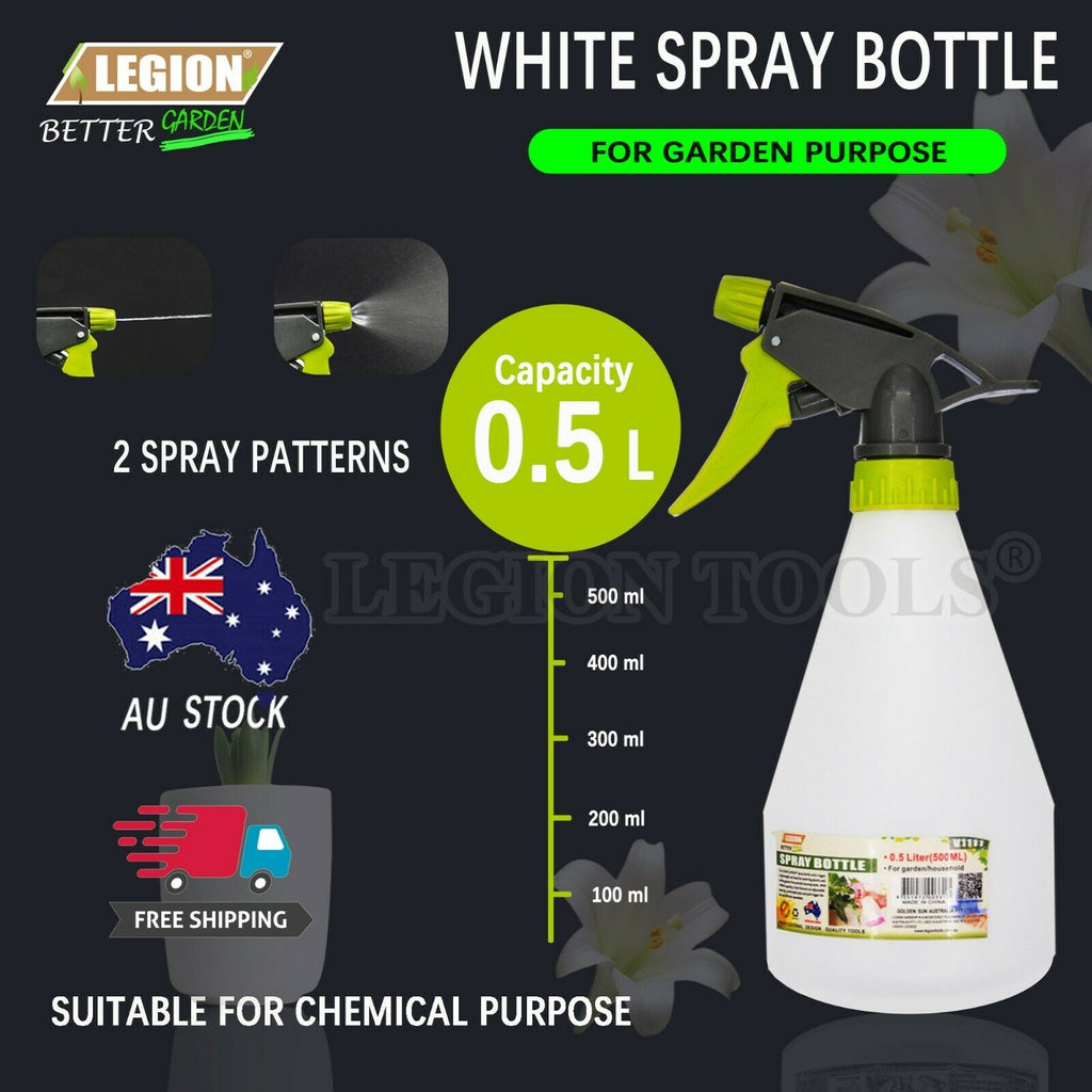 White Garden Spray Bottle 500ML