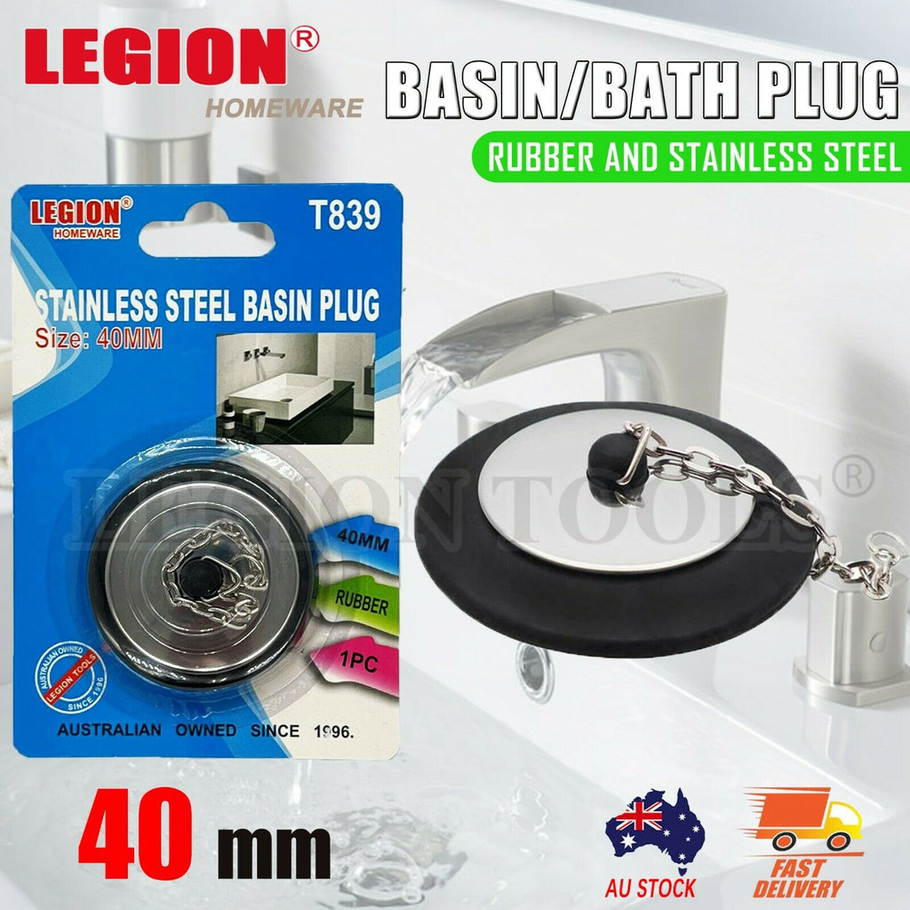 Basin/Bath Plug 40mm