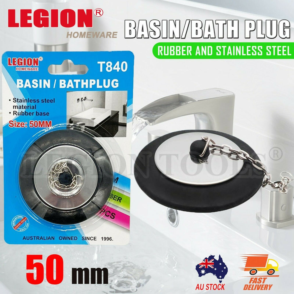 Basin/Bath Plug 50mm