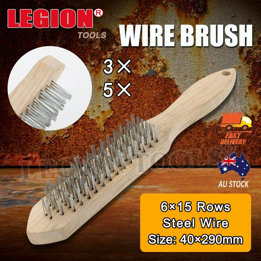 Wire Brushes with Wood Handle 40×290MM