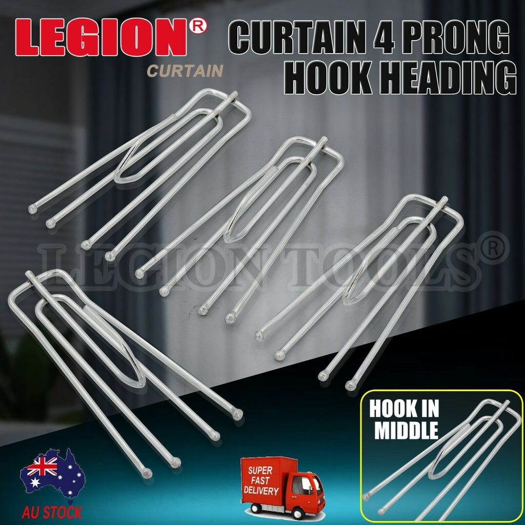 Curtain 4 Prong Hook Heading 56mm – Legion Warehouse