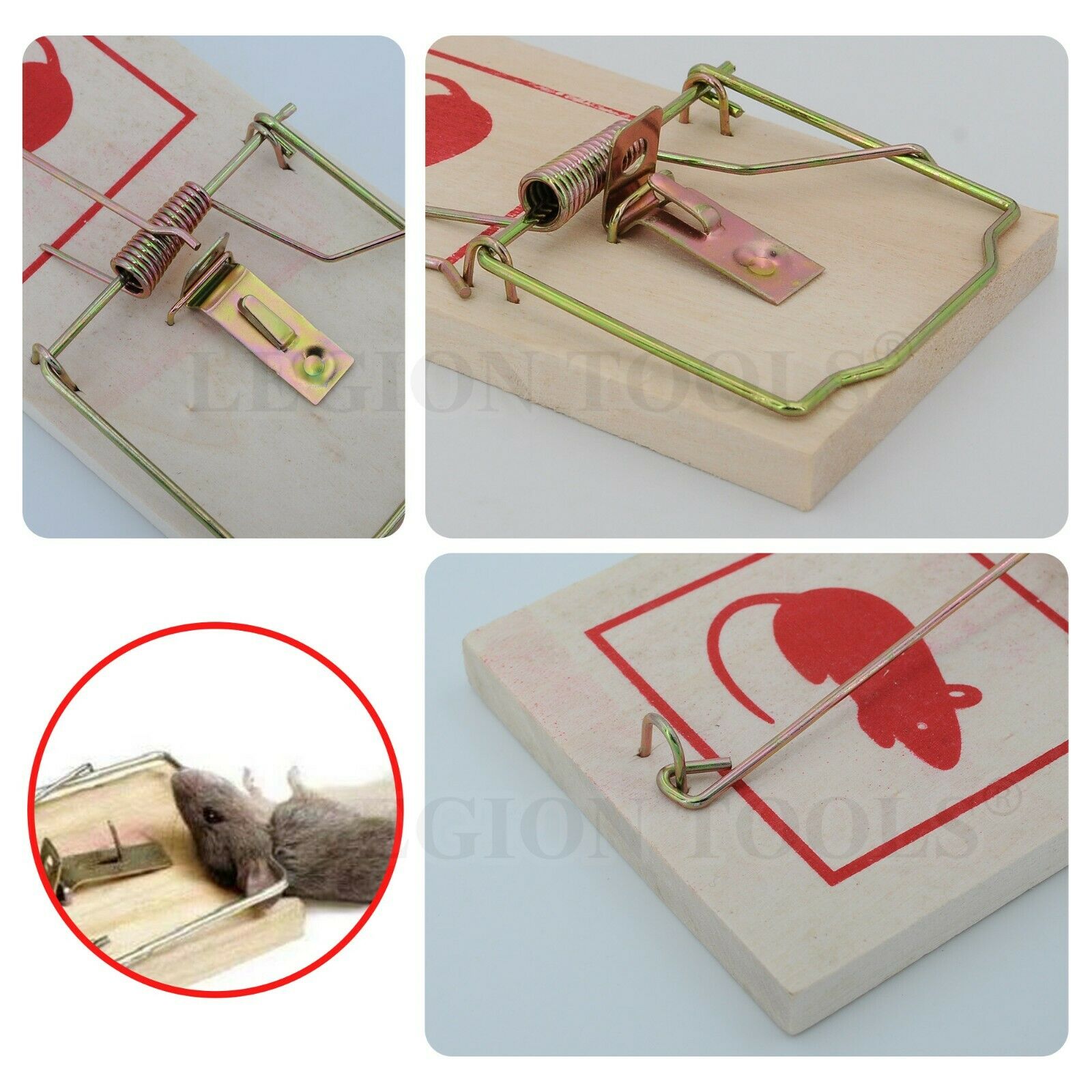 Wooden Mouse Trap - 2 Pack - Bunnings Australia