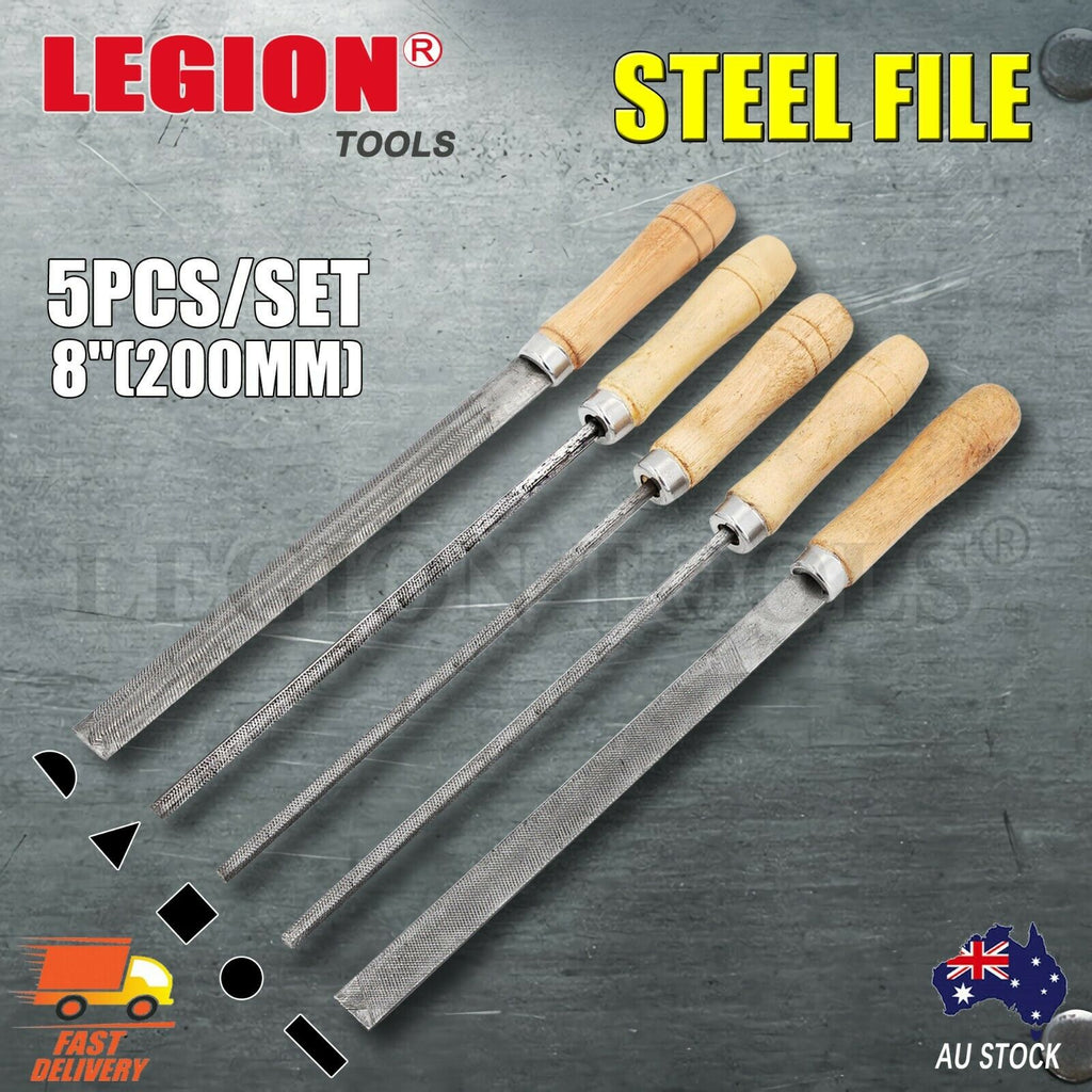 Steel File Set 5PCS