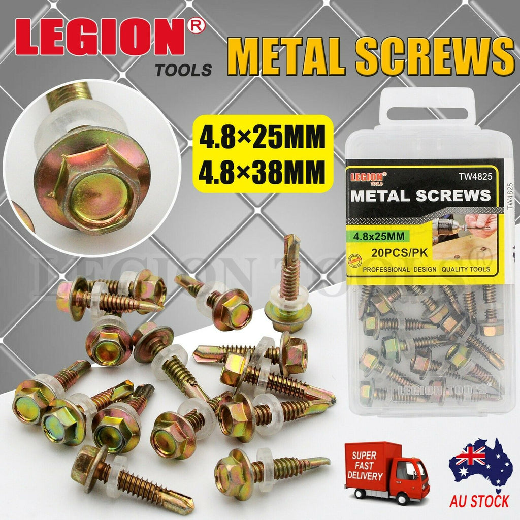 Metal Screws 2 Sizes
