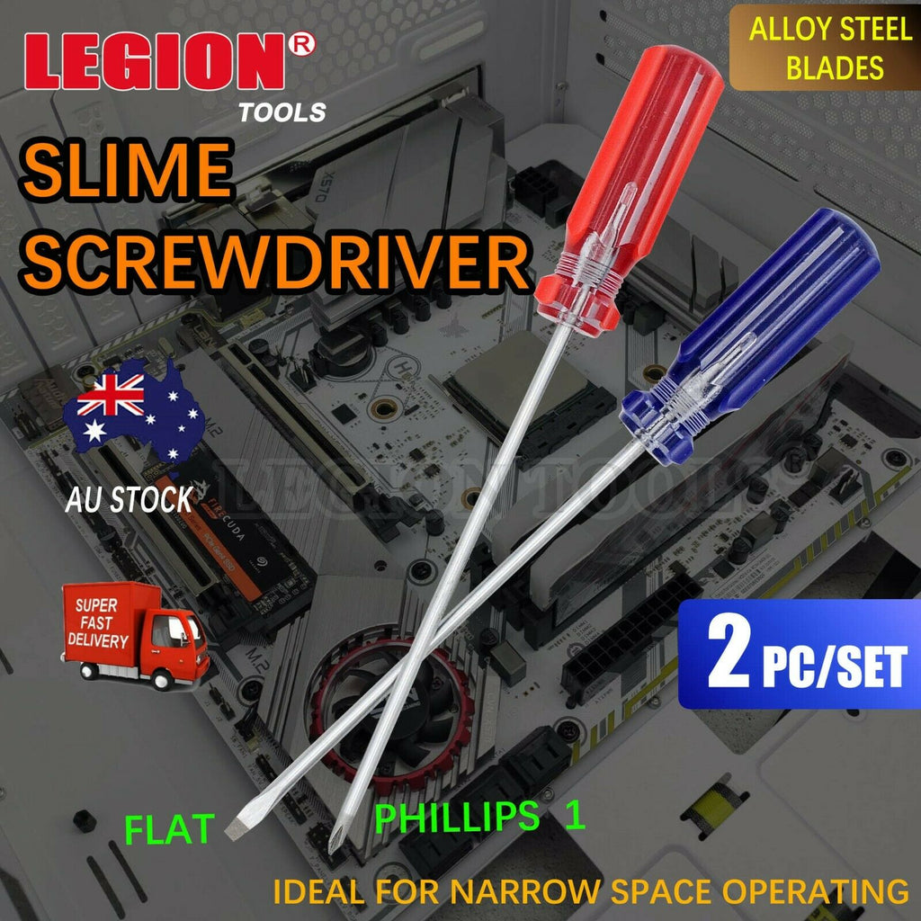 Slim Screwdriver Set 2PCS