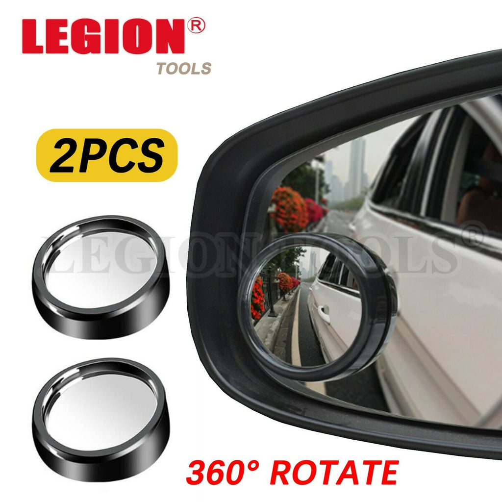 Convex Glass Blind Spot Car Mirror 2PCS