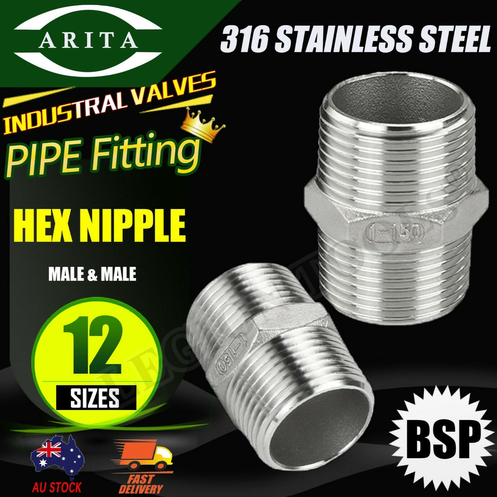 Hex Nipple 12 Sizes | Arita