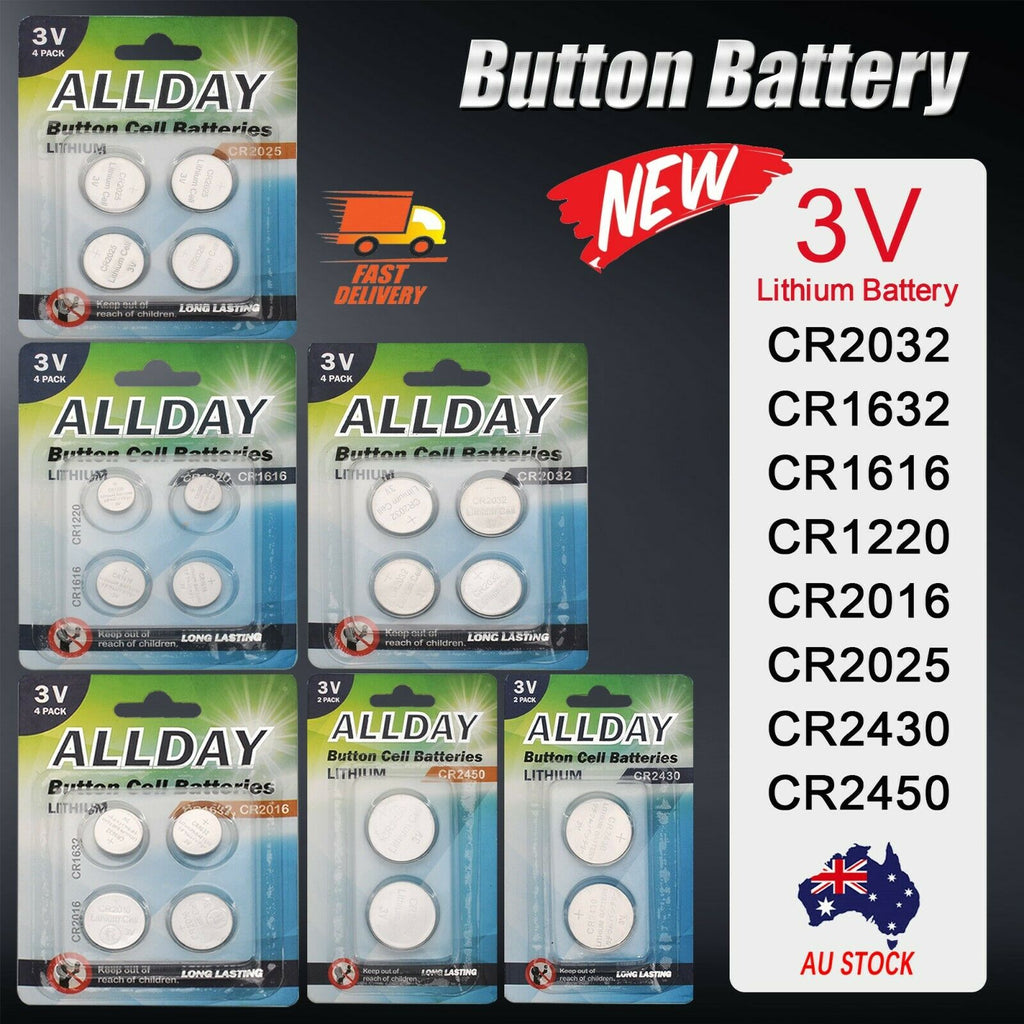 ALLDAY Button Cell Batteries