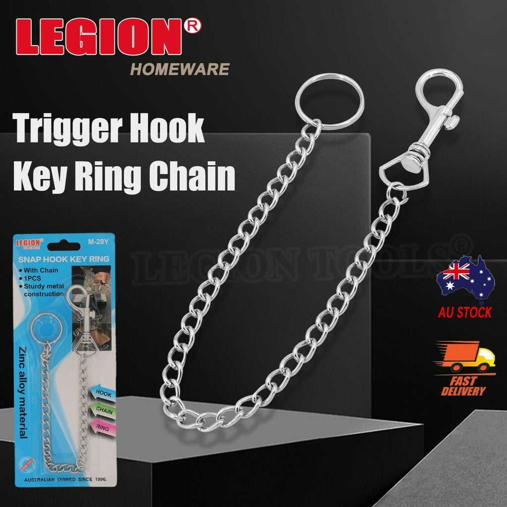 Metal Trigger Key Ring Chain 3PCS
