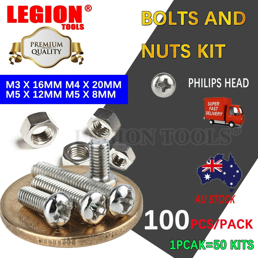 Assorted Bolts and Nuts Kit