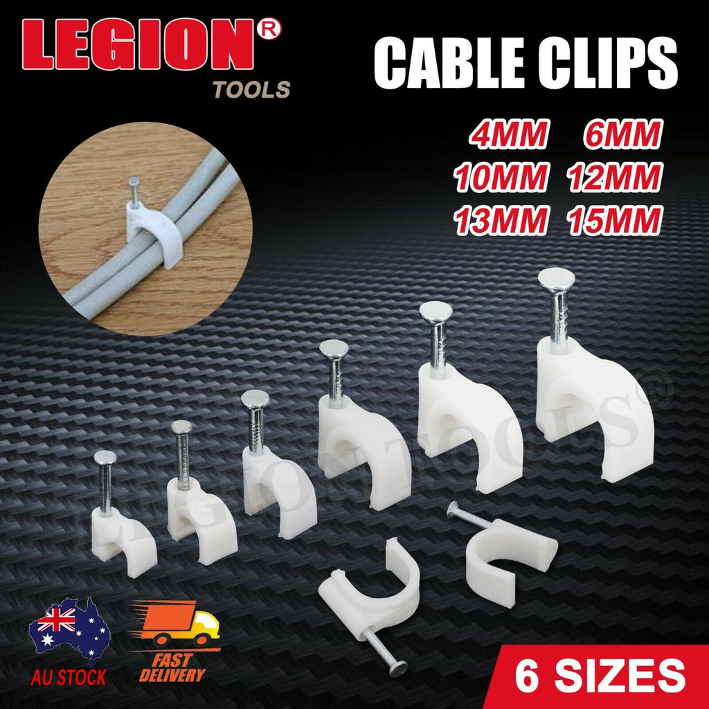 Cable Clips 6 Sizes