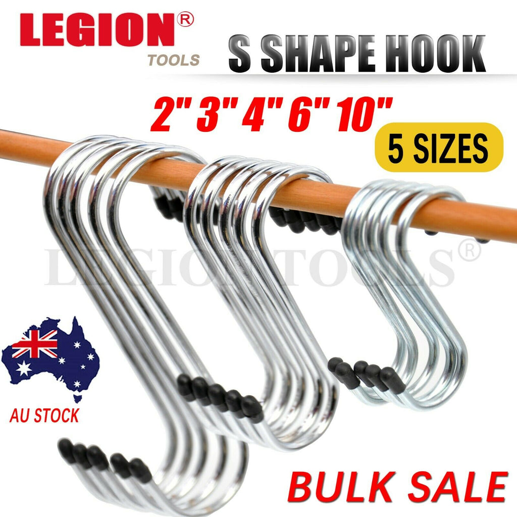 Steel S Shape Hook 5 Sizes