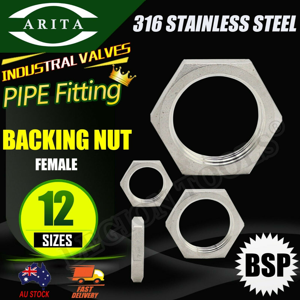 Backing Nut F Pipe Fitting | ARITA