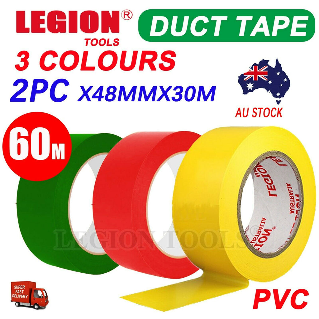 Safety Warning Conspicuity PVC Tape 3 Colours 2PC