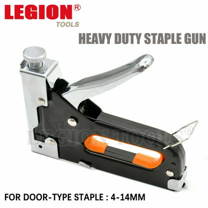 1000pc Pack Heavy Duty 8mm Staples Staple Gun Tacker Upholstery Pins For  Stapler