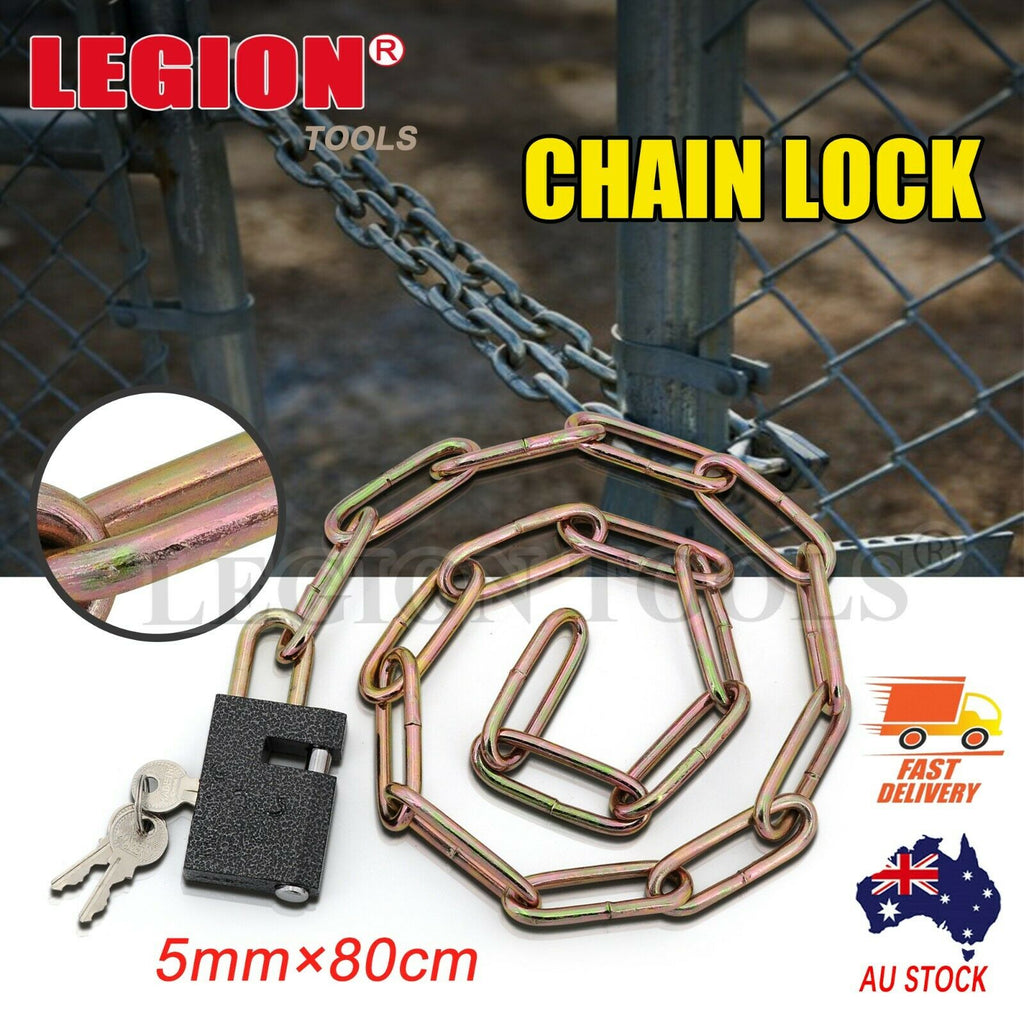 Heavy Duty Chain Lock 5mm×80cm