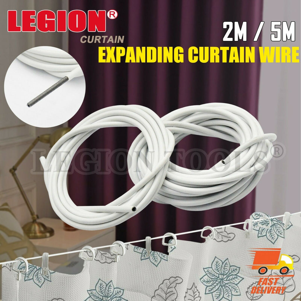 Expanding Curtain Wire 2m & 5m