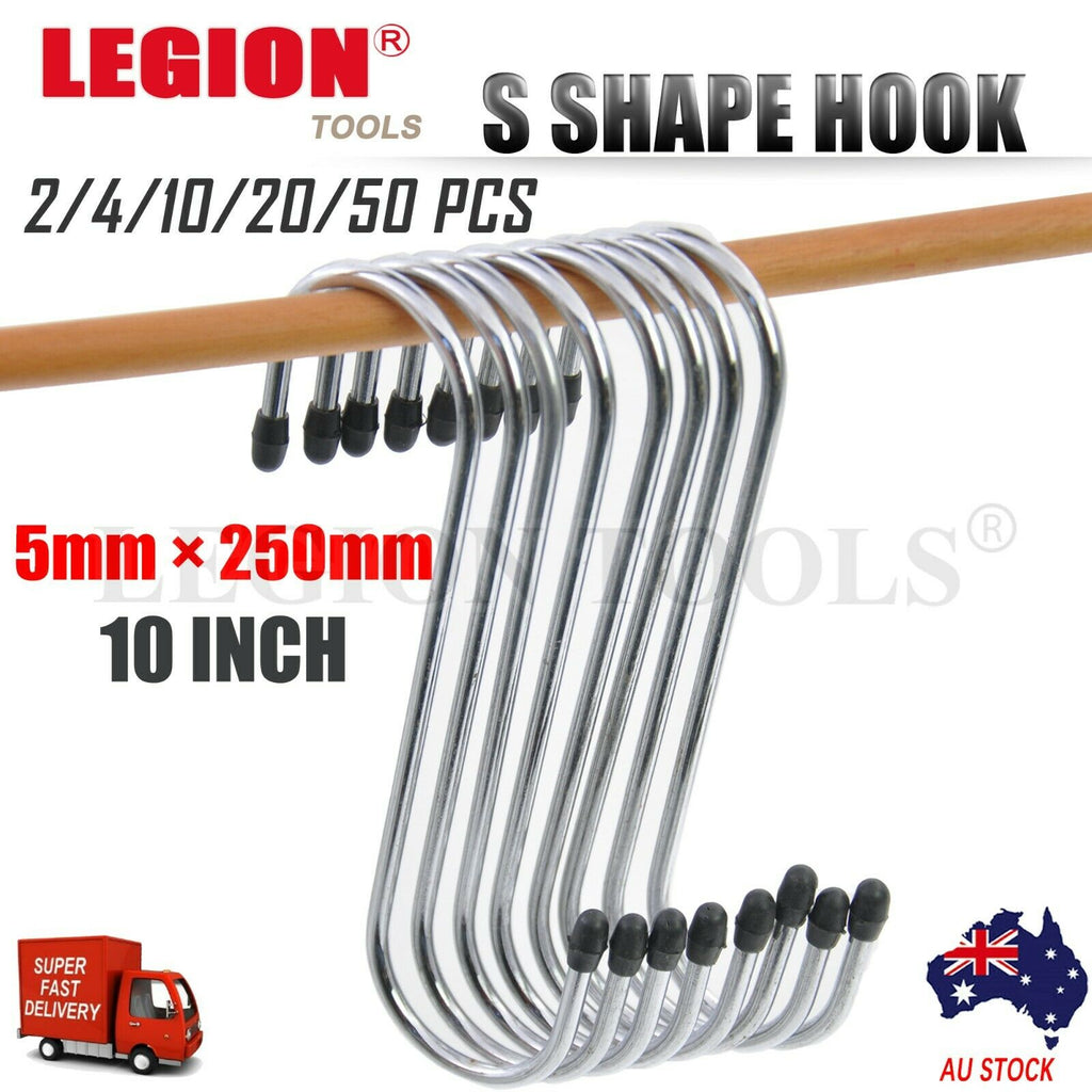 Steel S Shape Hook 5MM x 250MM
