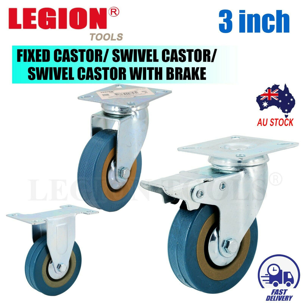 Castor Wheels 3" 75mm