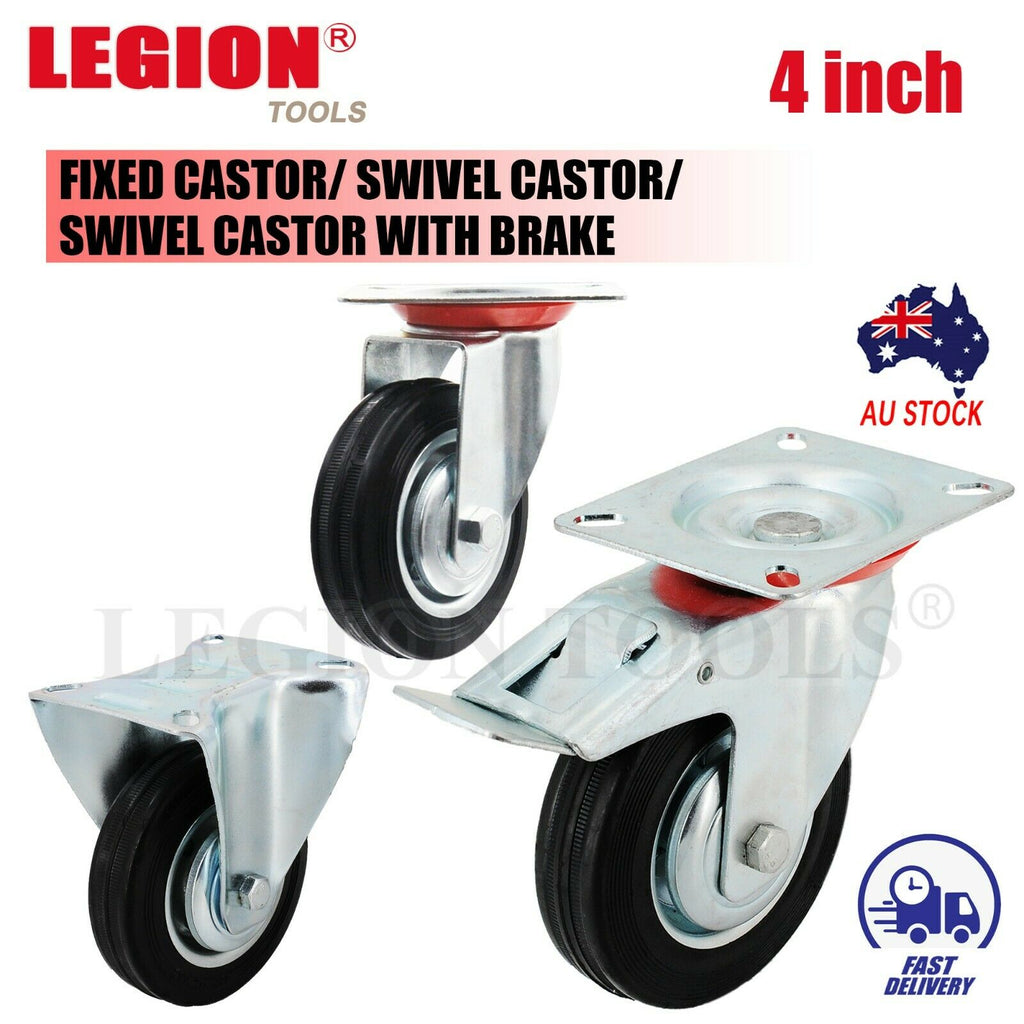 Castor Wheels 4" 100mm